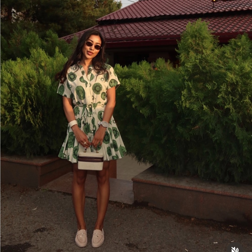 ZARA PRINTED SHORT DRESS - Picture 3 of 16
